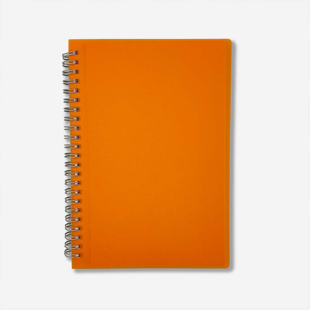 Orange BJJ Notebook with Pocket - BJJNolej